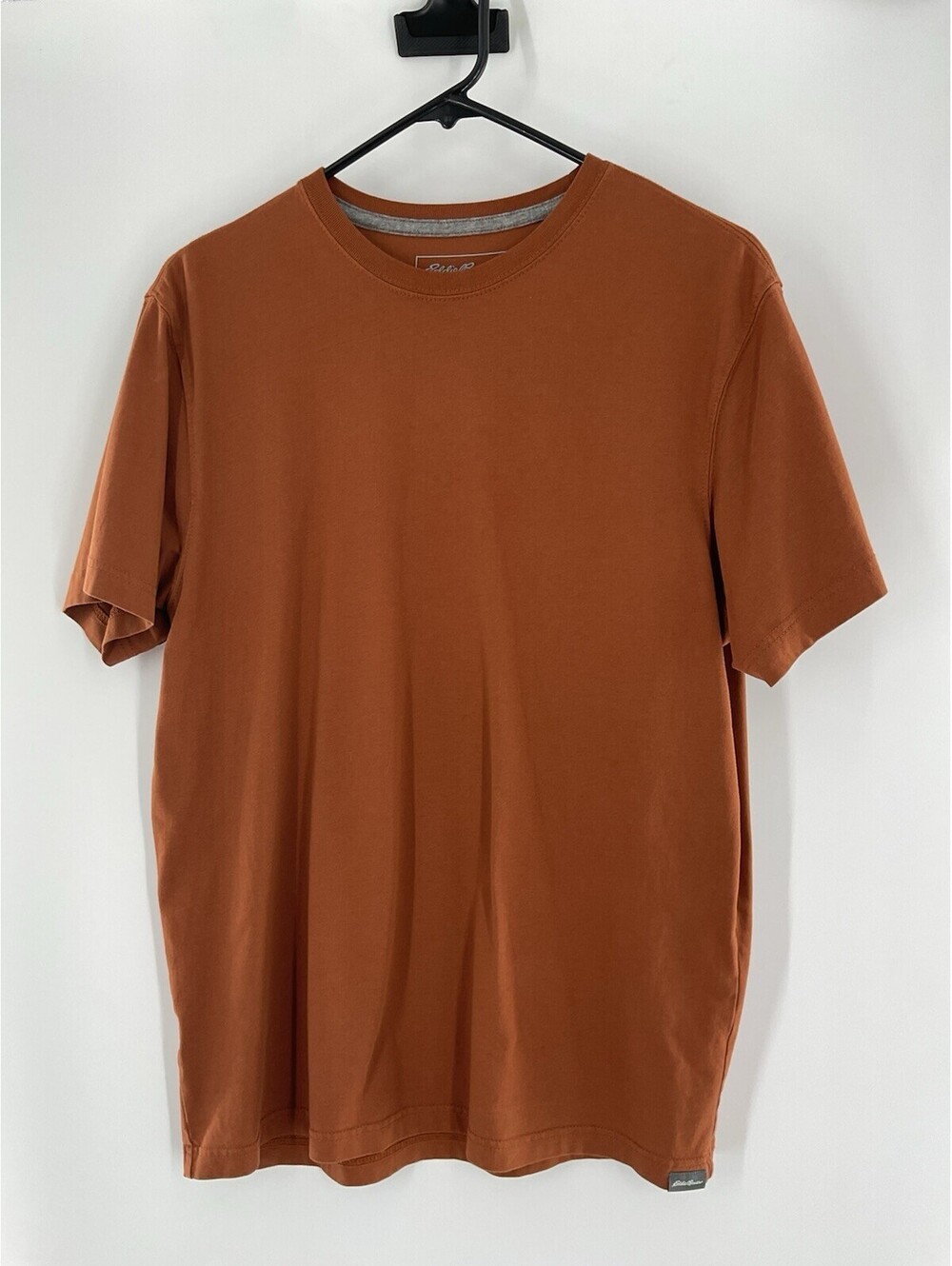 Eddie Bauer Men’s Medium Rustic Orange Brown T Shirt 128